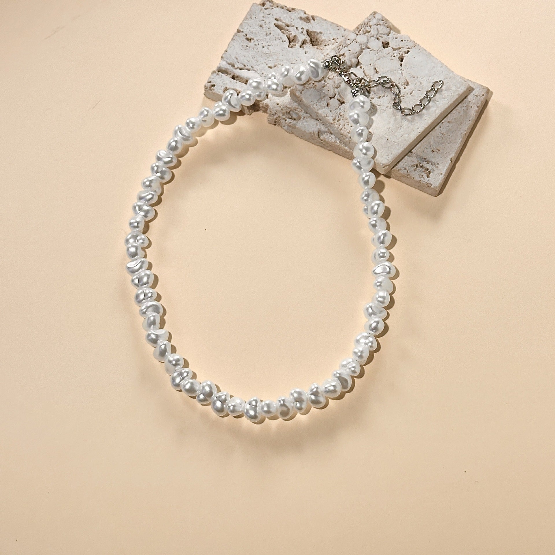 Collier baroque élégant pour femmes, conçu pour sublimer - NovaShop NovaShop White Bigbuy
