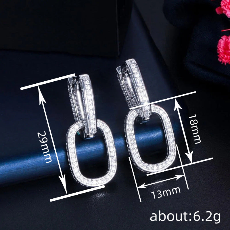 Design Sense Earrings Female Personality Earring