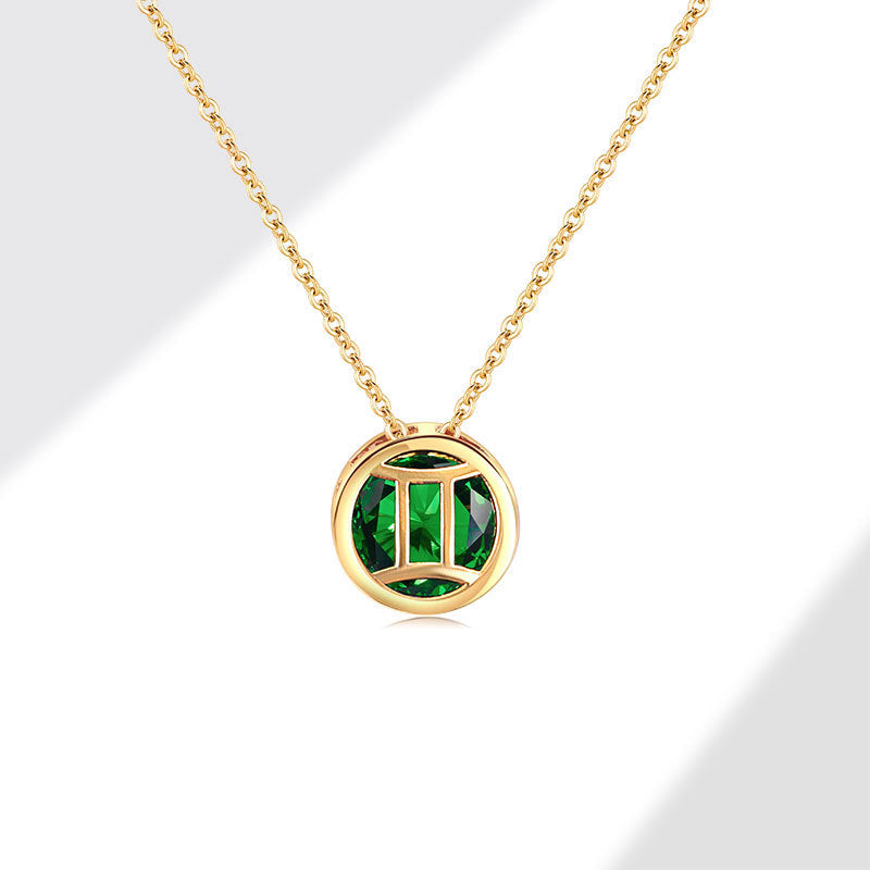 Collier femme arborant les douze signes du zodiaque - NovaShop NovaShop Gemini Bigbuy