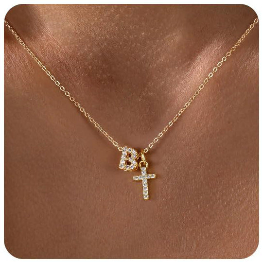 Collier européen et américain délicatement orné de zircons incrustés - NovaShop NovaShop B Style Bigbuy