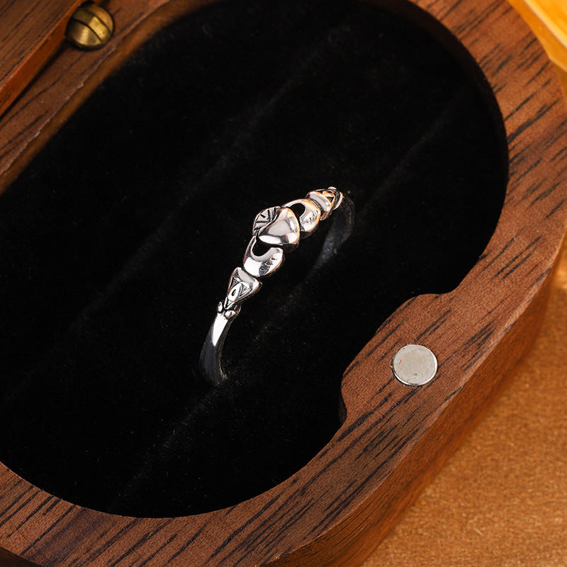 Love Personalized And Small Fresh Open Ring For Women