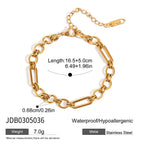 European and American Style Stainless Steel Bracelet for Women