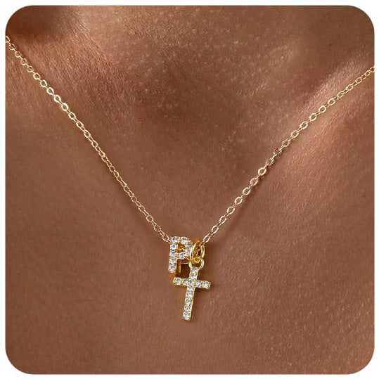 Collier européen et américain délicatement orné de zircons incrustés - NovaShop NovaShop P Style Bigbuy