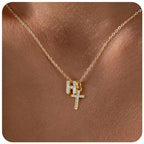 Collier européen et américain délicatement orné de zircons incrustés - NovaShop NovaShop H Style Bigbuy