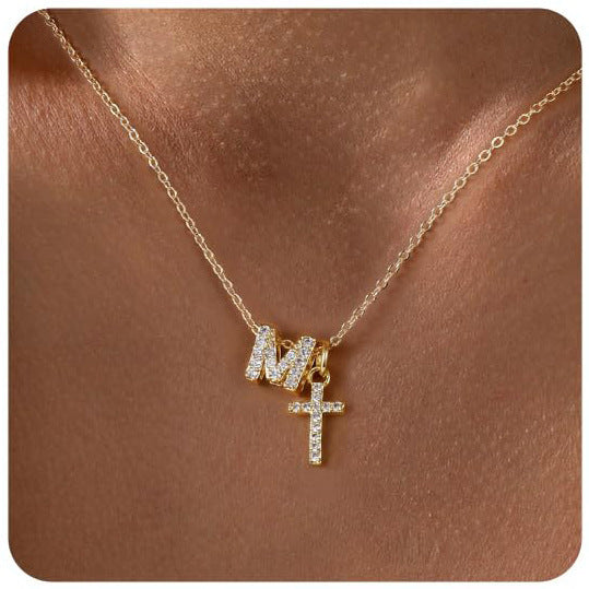 Collier européen et américain délicatement orné de zircons incrustés - NovaShop NovaShop M Style Bigbuy