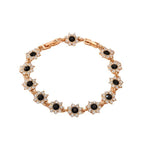 Bracelet de luxe abordable aux pierres colorées style européen - NovaShop NovaShop Golden Colorful Crystals Bigbuy