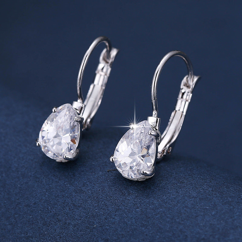 Boucles d’oreilles métalliques simples et élégantes - NovaShop NovaShop Platinum Bigbuy