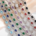 Personality Trend Bracelet Femme Simple avec Zircon Incrusté - NovaShop NovaShop Sapphire Bracelet Bigbuy