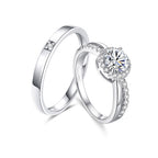 Couple rings embody elegance and simplicity, symbolizing deep and sincere love