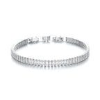 Simple and Elegant Rectangular Bracelet Affordable Luxury Style