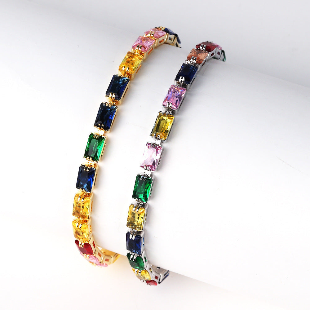 Nouveau bracelet tendance en zircon pour femmes - NovaShop NovaShop Black Zirconium / Golden Bigbuy
