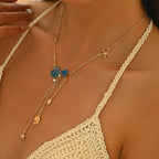 Collier pendentif simple style océan créatif avec étoile de mer et coquillage - NovaShop NovaShop As Main Image Bigbuy