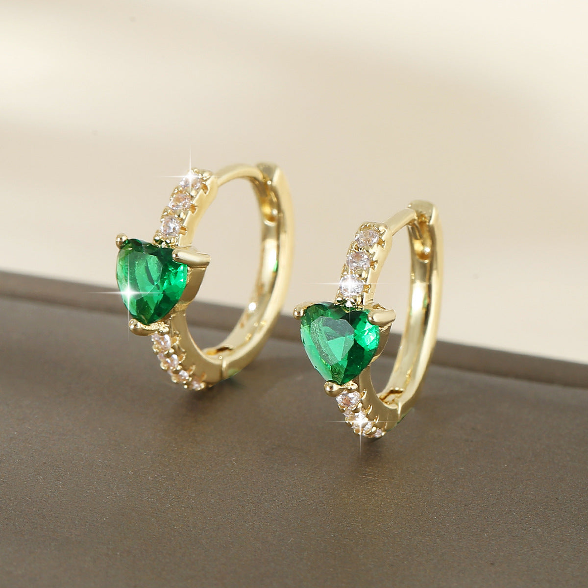 European and American style luxury round earring, fashion trend