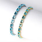 Nouveau bracelet tendance en zircon pour femmes - NovaShop NovaShop Black Zirconium / Golden Bigbuy