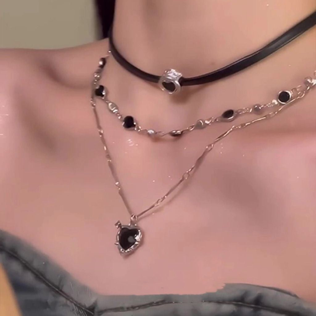 Collier double couche créatif pour femme, multi-couches et polyvalent - NovaShop NovaShop Necklace Set Bigbuy