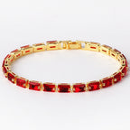 Nouveau bracelet tendance en zircon pour femmes - NovaShop NovaShop Red Zirconium / Golden Bigbuy