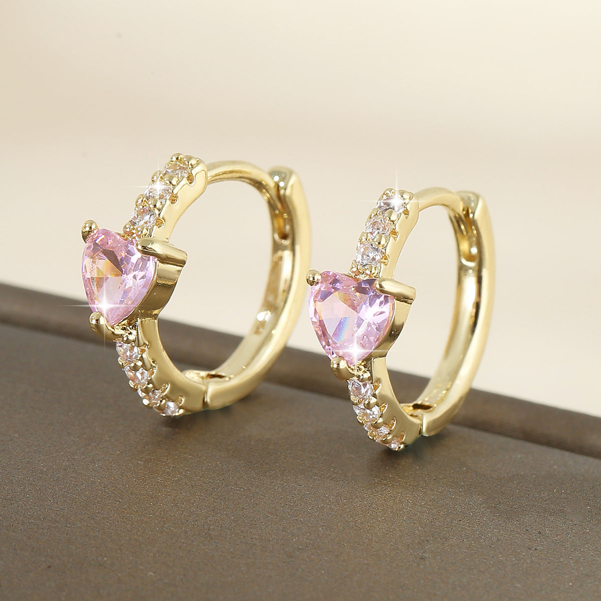 European and American style luxury round earring, fashion trend