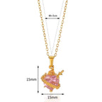 Stainless Steel Heart Necklace – Elegance and Love