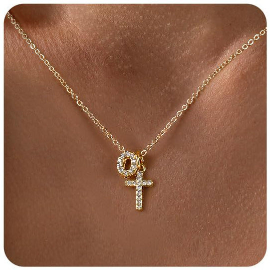 Collier européen et américain délicatement orné de zircons incrustés - NovaShop NovaShop O Style Bigbuy