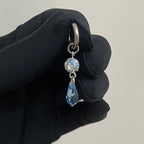 Waterdrop dangle earrings