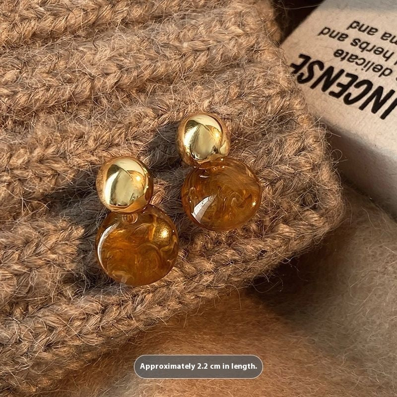 High-end handcrafted holiday earrings
