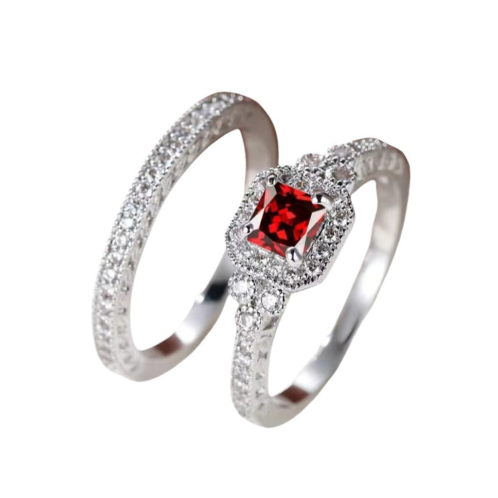 Couple Rings with Zircon – Elegant and Refined Rings