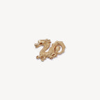 Customizable Clear Memorial Pendant with Opening - French Retro Style