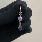 Waterdrop dangle earrings