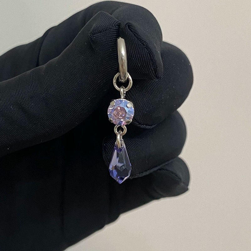 Waterdrop dangle earrings