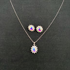 Women's Set with Earrings and Necklace