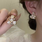 Boucles d’oreilles au design élégant et sophistiqué, inspirées par la délicatesse - NovaShop NovaShop Platinum Bigbuy
