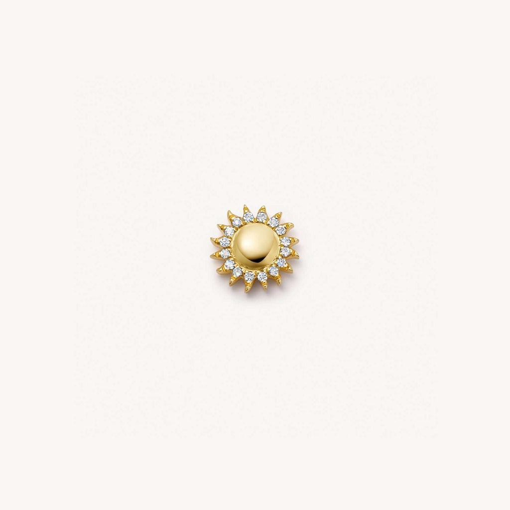 Customizable Clear Memorial Pendant with Opening - French Retro Style
