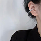 Boucles d’oreilles clip style givré irrégulier - NovaShop NovaShop Ear Clip Bigbuy