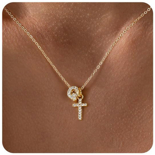 Collier européen et américain délicatement orné de zircons incrustés - NovaShop NovaShop Q Style Bigbuy