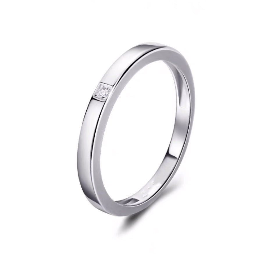 Couple rings embody elegance and simplicity, symbolizing deep and sincere love