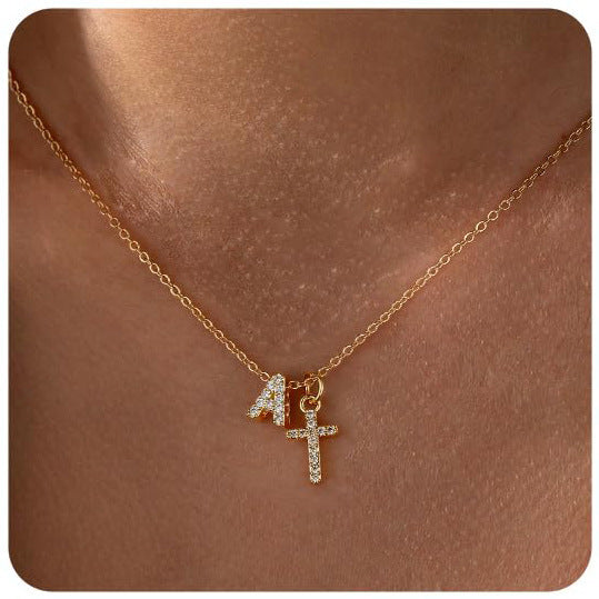 Collier européen et américain délicatement orné de zircons incrustés - NovaShop NovaShop A Style Bigbuy