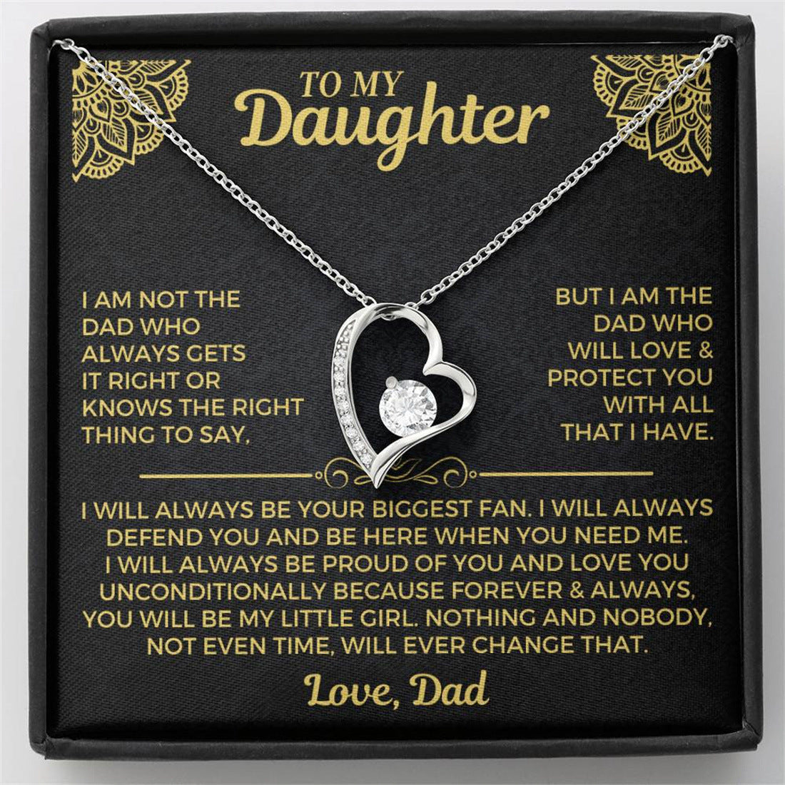 Collier Cœur Creux au Style Élégant et Personnalisé - NovaShop NovaShop Silver / Card gift box Bigbuy