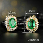 Boucles d’oreilles au design spécial automne-hiver, alliant élégance et modernité - NovaShop NovaShop Green Bigbuy