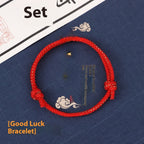 Simple and handmade, safe and national Year of Destiny bracelet