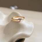 Oval Love Ring No Fading - Fresh and Simple Design