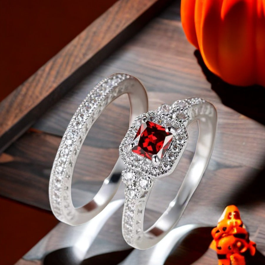 Couple Rings with Zircon – Elegant and Refined Rings