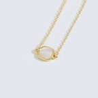 Vintage Heart Pendant Necklace - Elegant Clavicle Chain