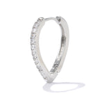 Simple Temperament Summer Cool Love Clip-on Earring