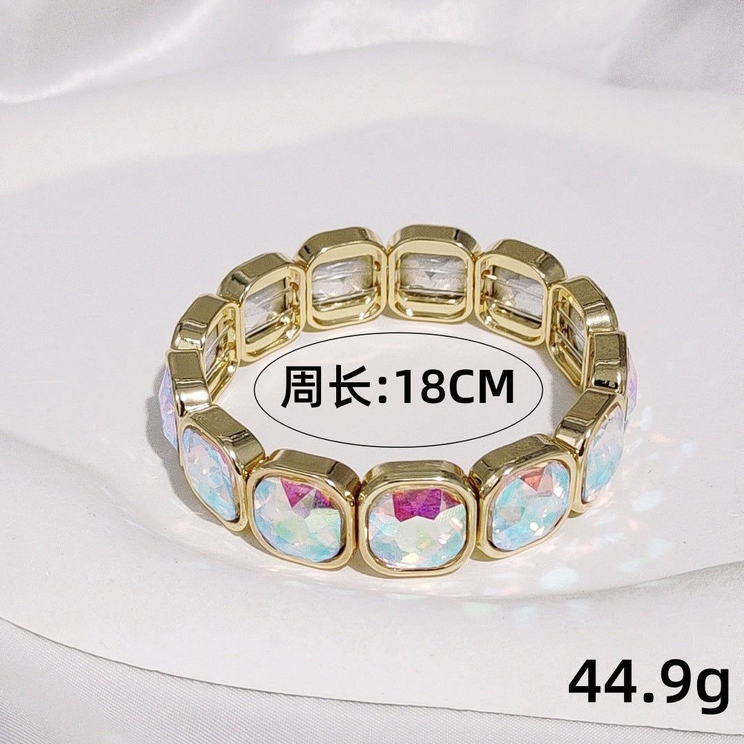 Bracelet bohème féminin en dentelle de pierres précieuses avec design diamanté - NovaShop NovaShop SL0268 Bigbuy