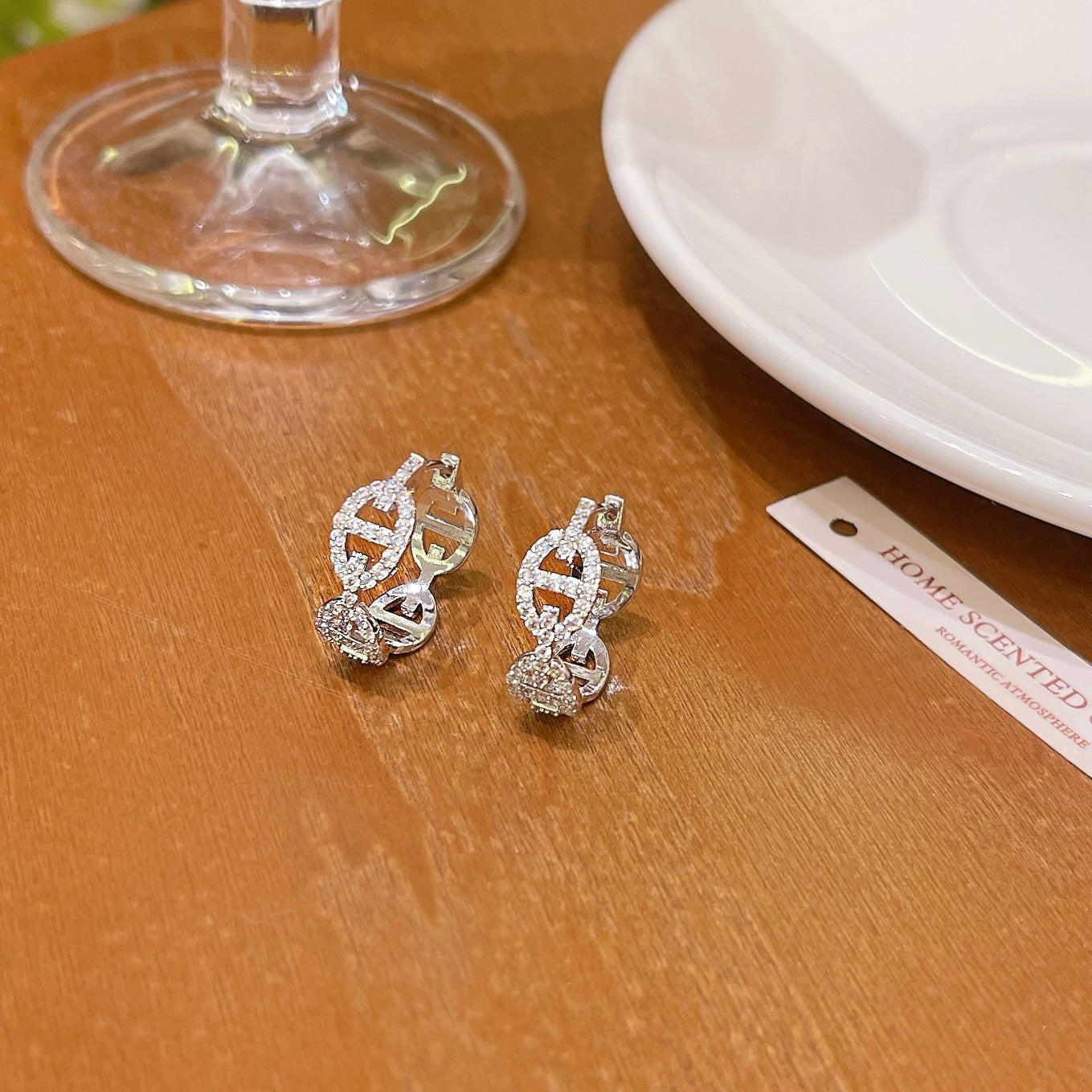 Boucles d’oreilles nouvelle collection pour femmes, élégance légère et luxe - NovaShop NovaShop Silver Bigbuy