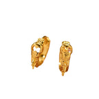 Personalized earrings with an advanced design inspired by retro style