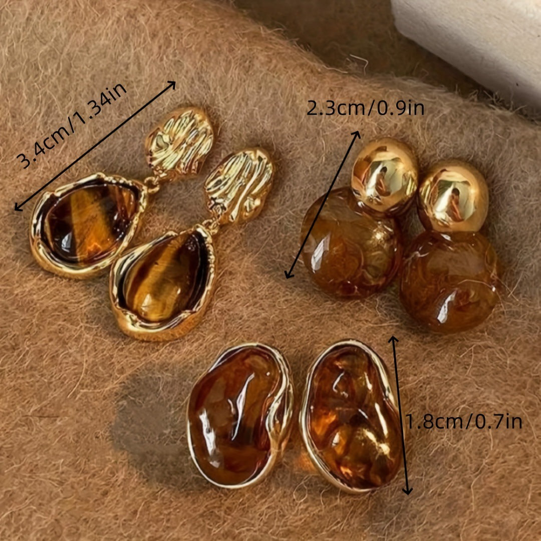 High-end handcrafted holiday earrings