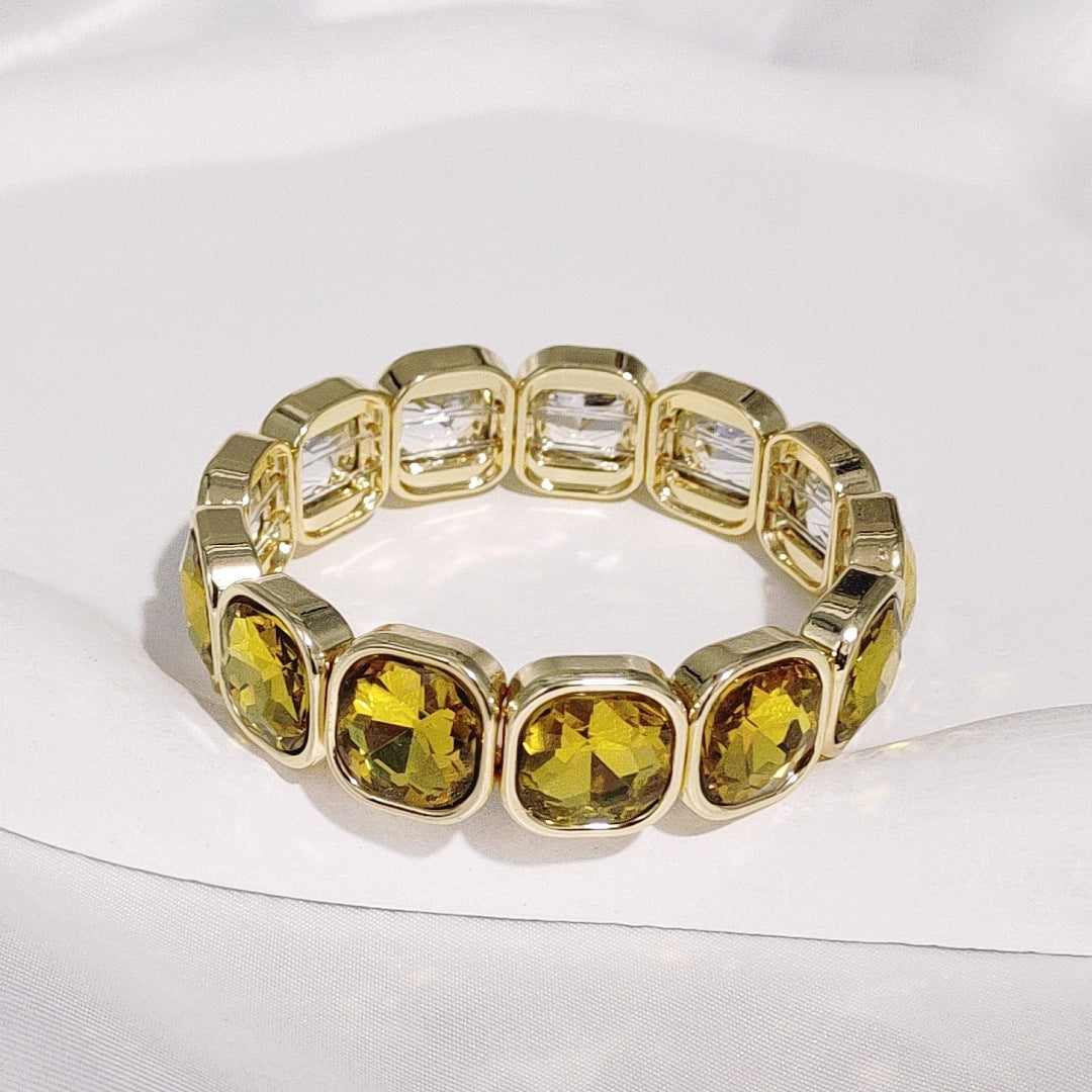 Bracelet bohème féminin en dentelle de pierres précieuses avec design diamanté - NovaShop NovaShop SL0263 Bigbuy