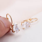 Boucles d’oreilles métalliques simples et élégantes - NovaShop NovaShop Gold Bigbuy