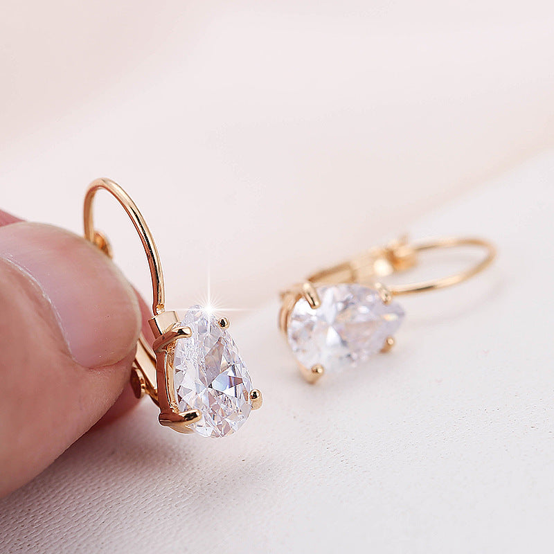 Boucles d’oreilles métalliques simples et élégantes - NovaShop NovaShop Gold Bigbuy